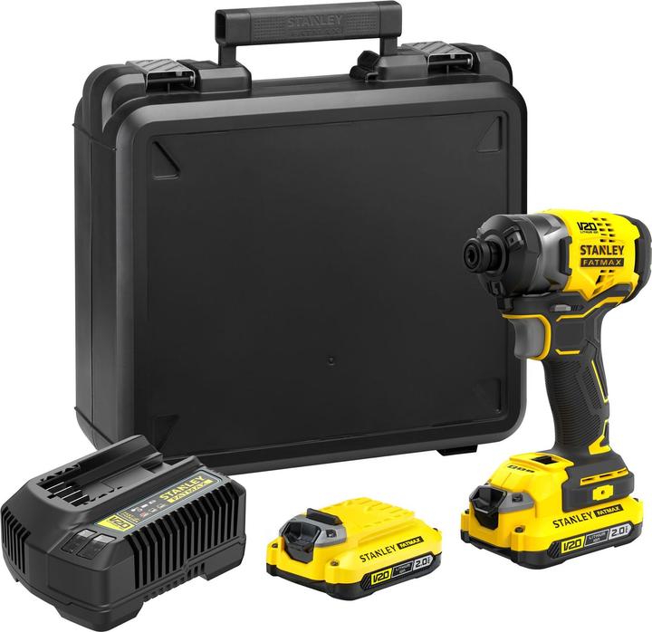 Stanley ST IMPACT ATSUKTUVAS V20 190Nm 2x2.0Ah SFMCF820D2 (Akkubetrieb)