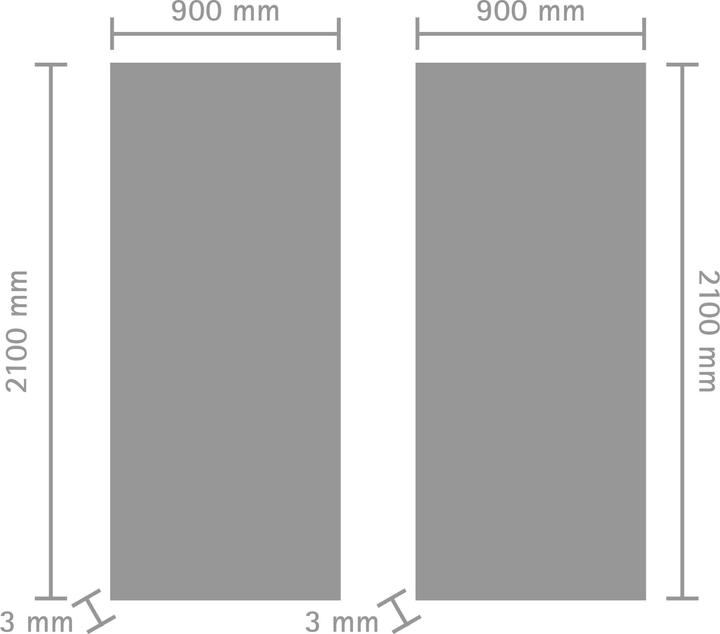 Immagine prodotto Schulte DecoDesign Foto (Profilo angolare, 90 cm, 210 cm)