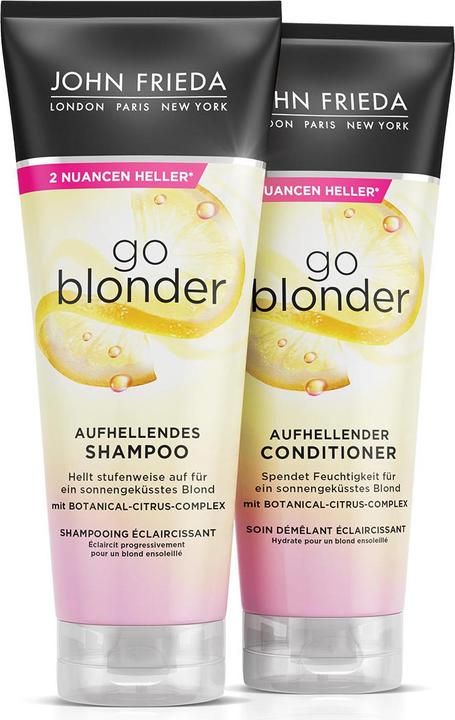 Actual product image John Frieda Sheer Blonde Go Blonder Set (Hair care set)