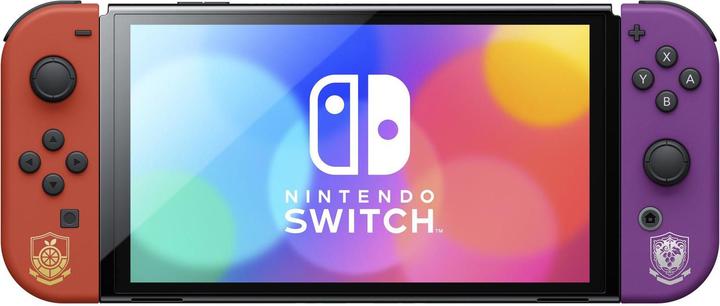 Nintendo Switch (OLED-Modell) Pokémon Karmesin & Purpur-Edition