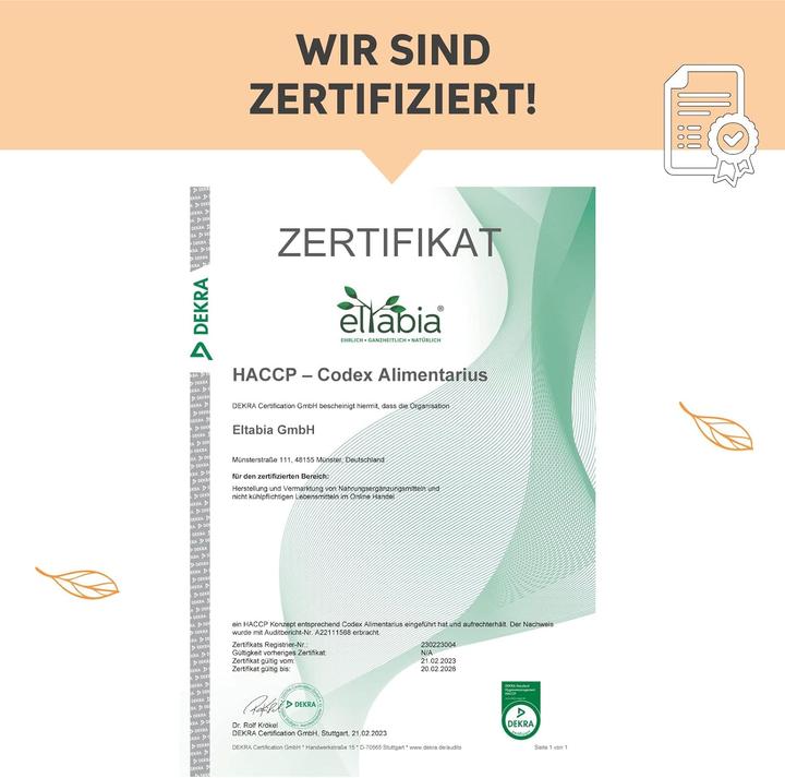 Produktbild Eltabia Coenzym Q10 Kapseln | 200mg Hochdosiertes Vegan Premium Ubiquinon (100 Stück, Kapseln)