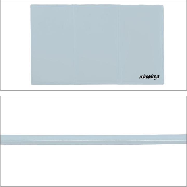 Immagine prodotto Relaxdays Tappetino di raffreddamento per cani, grigio (Cane)