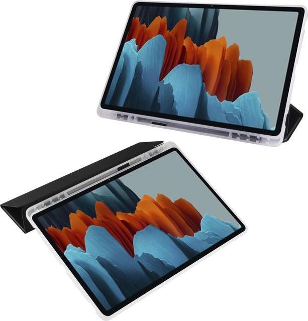 Actual product image MU Classic Triple foldable case with stylus holder (Galaxy Tab S7+)