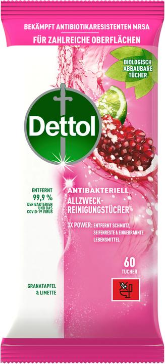 Produktbild Dettol Allzweck Reinigungstücher