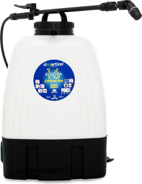 Image du produit Di Martino Electra 16 LiIon Pompe de pulvérisation à dos alimentée par batterie Lithium-électrique (17 l)