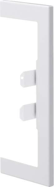 Actual product image Hager TEH BR65170W9016 Wall connection panel for BR/A/S 68x170mm Top part 80mm made of steel