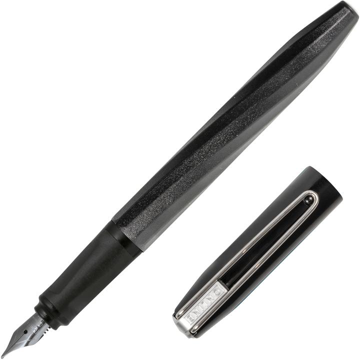 Actual product image Online Fountain pen Slope 0.5mm 26116/3D black (Black, 3 x)