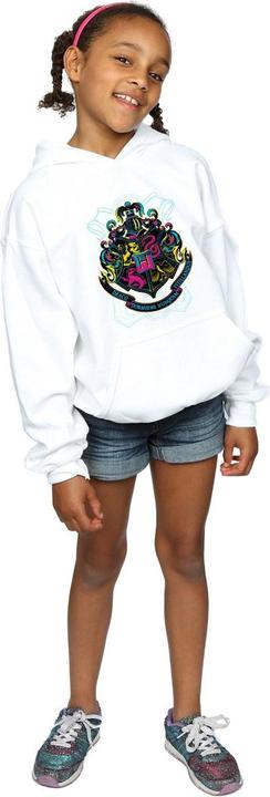 Actual product image Girls Hogwarts Crest Cotton Hoodie (128)