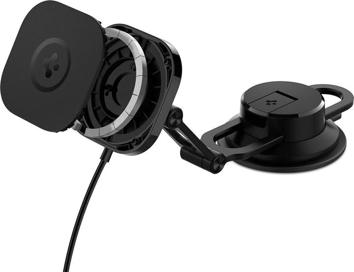 Produktbild Spigen Autohalterung Onetap Pro 3 ITS35W-3 DASH z QI 10W für iPhone mit Magsafe schwarz