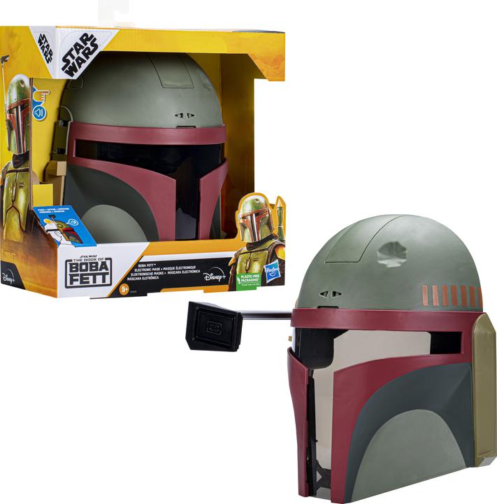 Immagine prodotto Hasbro Maschera elettronica di Boba Fett, costume di Star Wars per bambini, giocattoli di Star Wars per