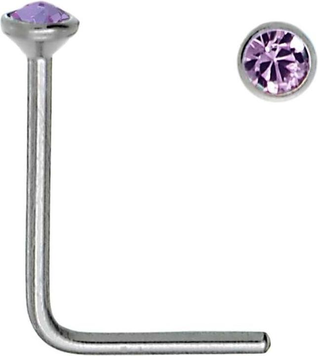 Produktbild Bijouteria Nasenpiercing (Edelstahl, Kristall)