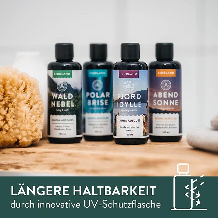 Produktbild Fjorland Saunaaufguss Set, 4 x 100ml
