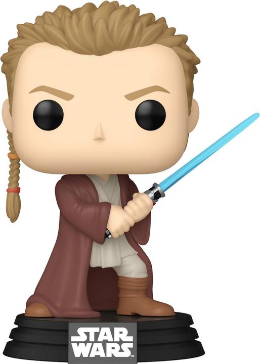 Actual product image Funko Star Wars: Episode I - The Phantom Menace Anniversary POP! vinyl figure Obi-Wan(Young) 9 cm
