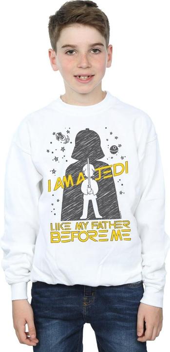 Produktbild Star Wars Jedi Like My Father Sweatshirt Jungen (128)