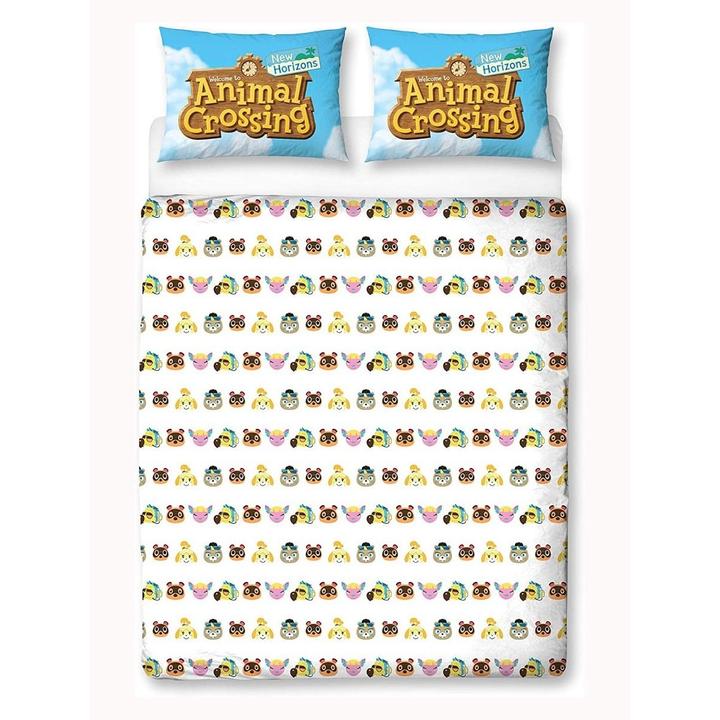 Produktbild Animal Crossing Logo Bettwäscheset