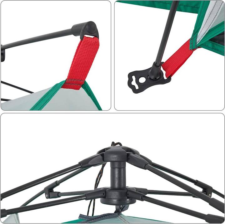 Actual product image VidaXL Beach tent Sea green Quick Release Waterproof (beach tent, 1.10 kg)