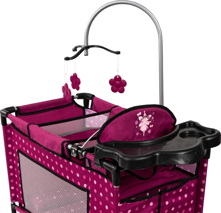Actual product image Bayer Multifunctional bed for dolls up to 46 cm (62667AA)