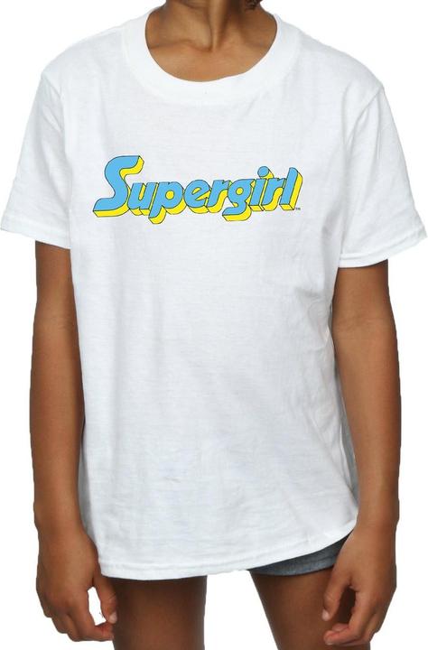 Image du produit - T-shirt SUPERGIRL TEXT LOGO - Fille (116)