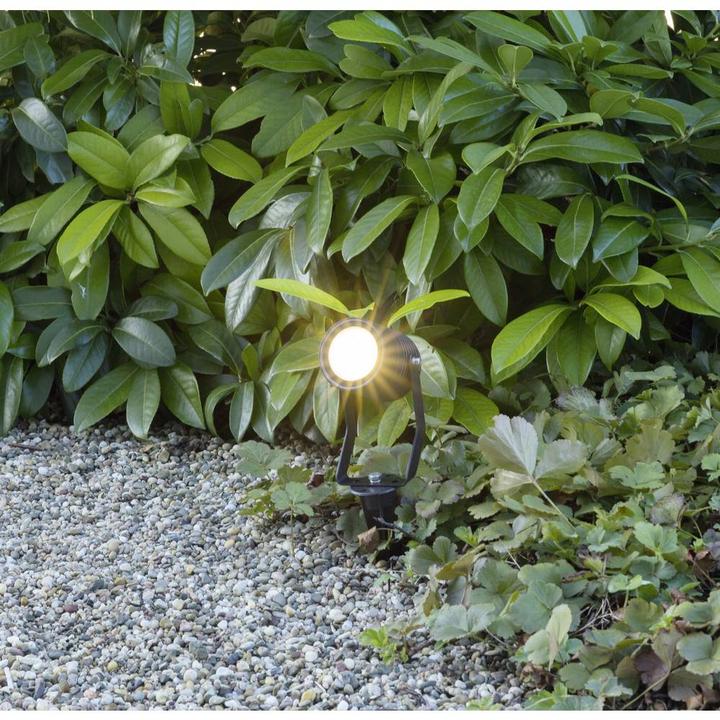 Actual product image Heitronic LED outdoor spotlight PASAS ground spike LED, 6W, IP65 (410 lm, GU10, IP65)