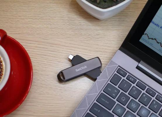 Actual product image SanDisk Extreme PRO Dual Drive (1000 GB, USB 3.2 Gen 2)