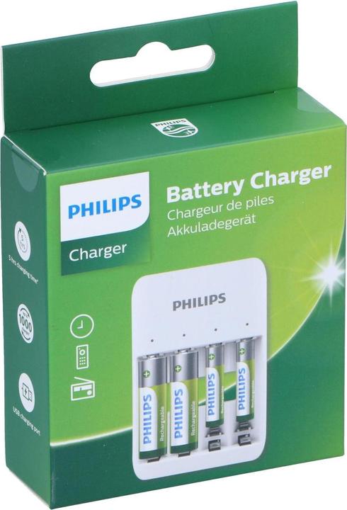 Philips SCB4013NB (1 Stk., AAA, AA, 1300 mAh, Ladegerät inkl. Akku)
