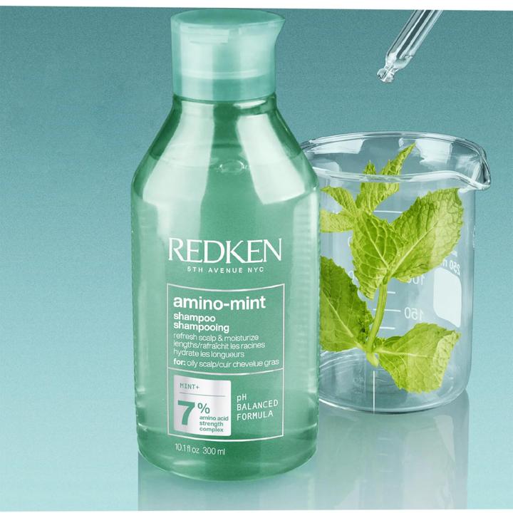 Actual product image Redken Amino Mint (300 ml, Liquid shampoo)
