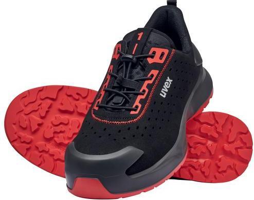 Produktbild Uvex Sports uvex 1 x-craft Halbschuhe S1 PL 68023 schwarz Weite 12 Grösse 45 (S1P, 45)