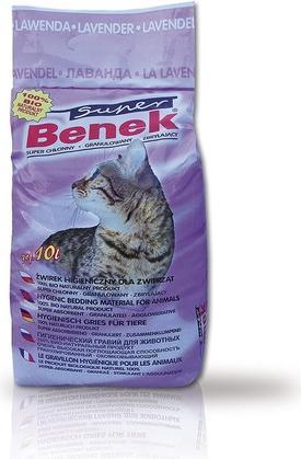 Produktbild Super Benek Certech Standard Lavendel - Katzenstreu Klumpend 25 l (20 kg) (Klumpend, Schnell absorbierend, Parfümiert, 20 kg)