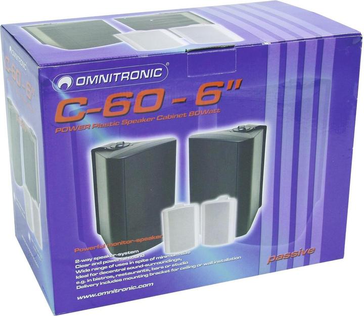 Immagine prodotto Omnitronic C-60 (Passivo, 1x 50 W)