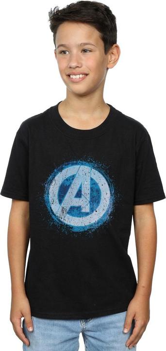 Immagine prodotto Avengers Glowing Logo Maglietta Ragazzi (152, 158)