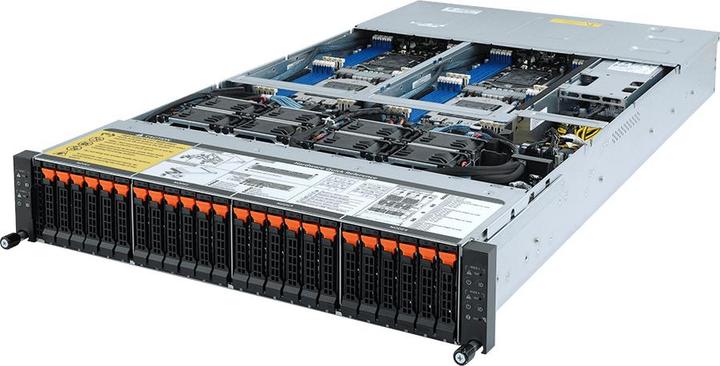 Actual product image Gigabyte H262-Z62 MZ62-HD0 2U4N ROME.