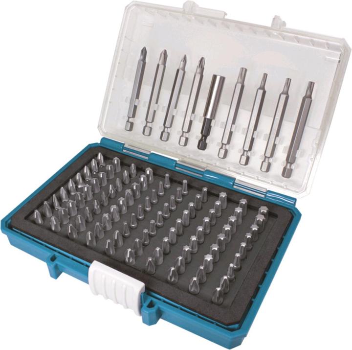 Makita Bit-Set (Innensechsrund TX M15, Innensechsrund TX M20, Innensechsrund TX M30, Kreuz Phillips PH M1, Kreuz Phillips PH M2, Innensechsrund TX M25, Innensechsrund TX M40, Kreuz Pozidriv PZ M1, Kreuz Pozidriv PZ M2, Kreuz Phillips PH M3, Kreuz Pozidriv PZ M3, Kreuz Pozidriv PZ 1/6", Innensechsrund TX 30/5")