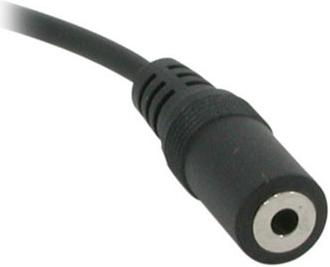 Actual product image C2G Cable / 3 m 3.5 mm Stereo Audio EXT M/F (3 m, Extension)