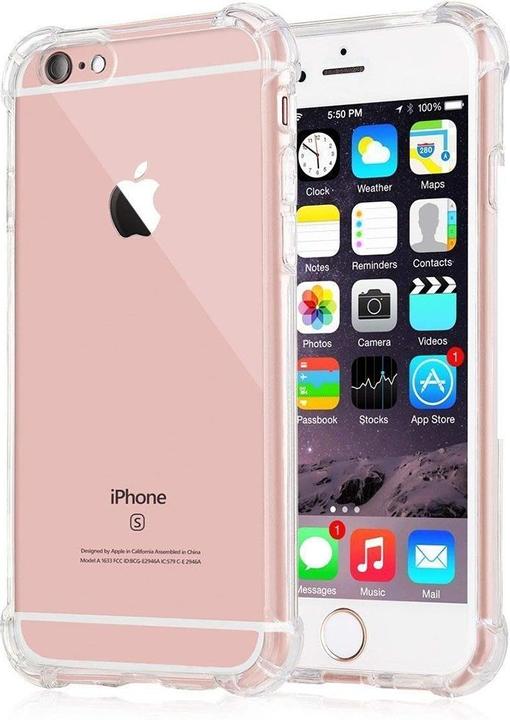 Immagine prodotto Techsuit - Shockproof Clear Silicone - iPhone 5/ iPhone 5s/ iPhone SE - Clear (Apple iPhone 5)