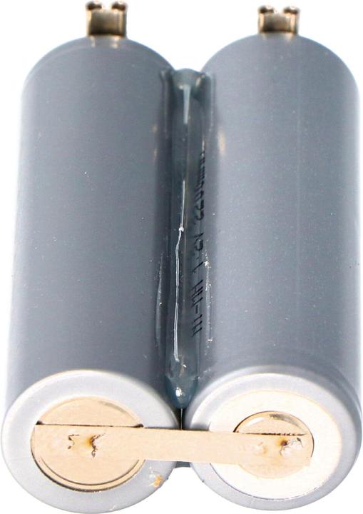 Actual product image AccuCell Battery Moser Ermila Genio Plus Genius Battery 1854-0078 (2 pcs., 2100 mAh)