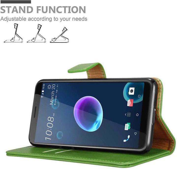 Produktbild Cadorabo Book Luxury Cover (HTC Desire 12)