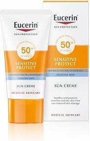 Immagine prodotto Eucerin Crema solare altamente protettiva Sensitiv e Protect SPF 50+ 50 ml (Crema solare, SPF 50+, 50 ml)