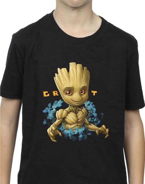 Immagine prodotto Guardians of the Galaxy Groot Flowers Maglietta Ragazzi (104)