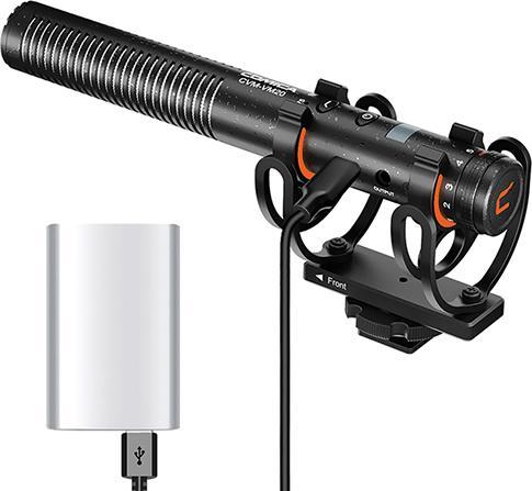 Actual product image Comica Multi-functional Super Cardioid Condenser Shotgun Microphone