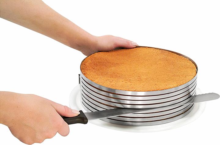 Produktbild Zenker Tortenboden-Schneidhilfe, 3er Set