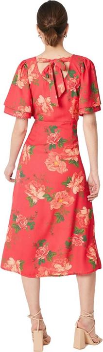 Produktbild Dorothy Perkins Midikleid Hinten geknotet FlatterÄrmel (40 D)