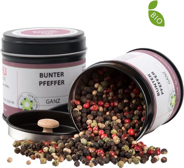Justchili Organic whole coloured pepper (65 g)