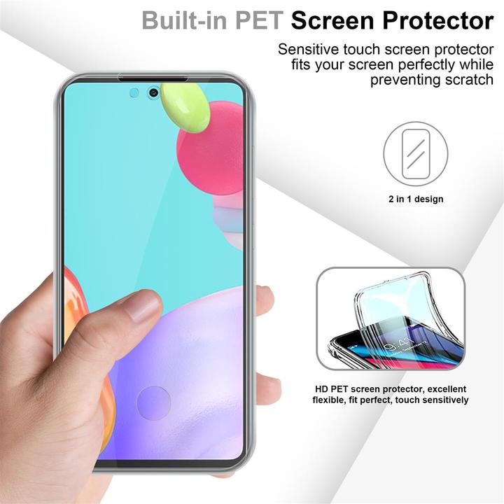 Produktbild Cadorabo TPU 360 Grad Case Cover (Samsung Galaxy A52)