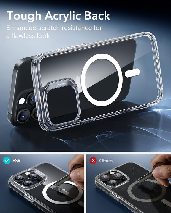Actual product image ESR Classic Hybrid HaloLock Case (Apple iPhone 16 Pro Max)