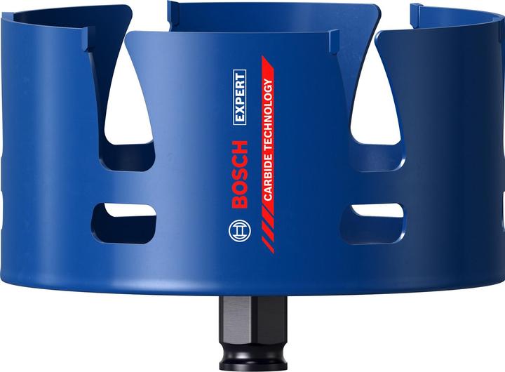 Actual product image Bosch Professional Zubehör Expert Construction Material Lochsäge, 121 x 60 mm (121 millimetres)