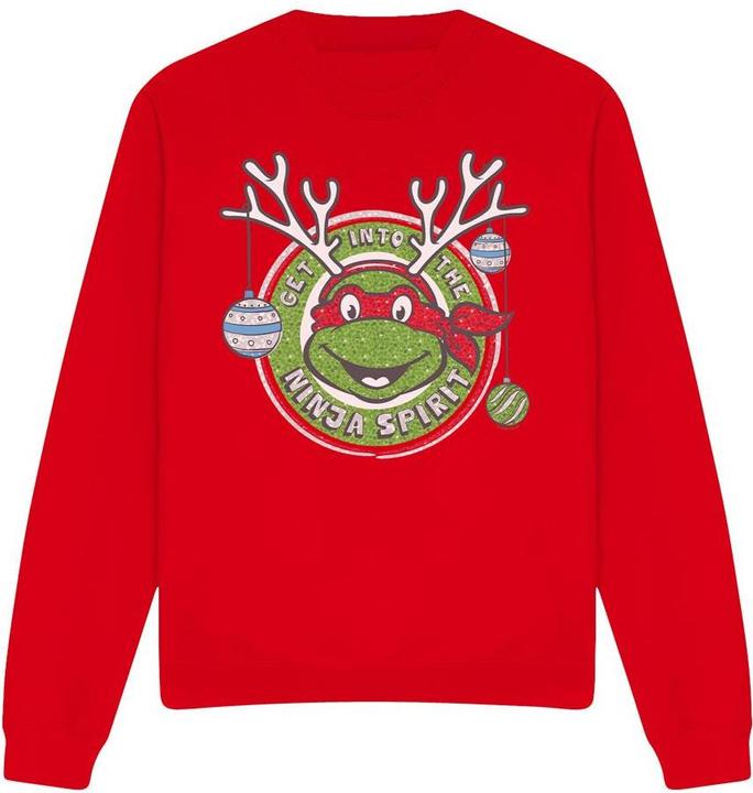Teenage Mutant NT Into The Ninja Spirit Sweatshirt weihnachtliches Design