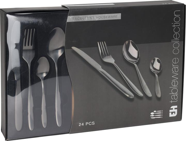 Immagine prodotto WMF Edelstahl Besteckset 24 tlg. (24 Pezzo/i, Set di posate)