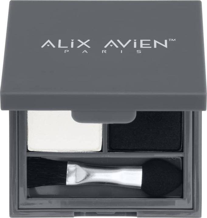 Produktbild Alix Avien Duo Eyeshadow - Pearly White & Black Welvet (black-white)