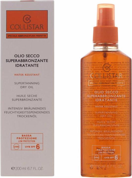 Image du produit Collistar Huile sèche Supertanning SPF 6 (Huile solaire, Jusqu'à SPF 10, 200 ml)