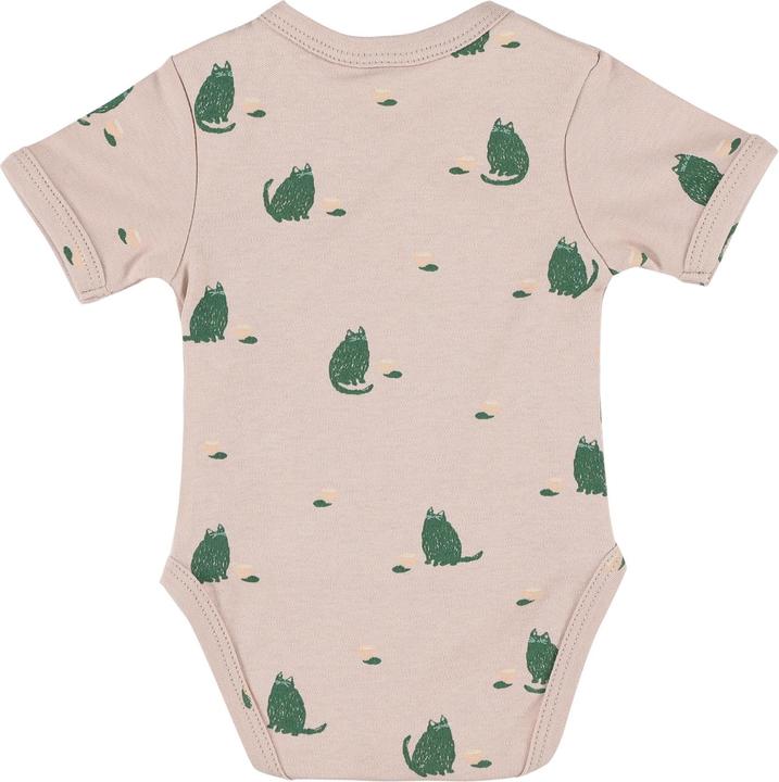 Produktbild Trixie Baby Baby Wickelbody Bio-Baumwolle, kurzarm, Cuddly Cat (62)
